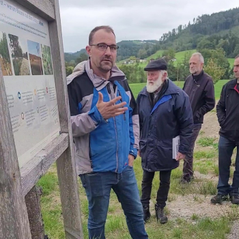 Wasser in der Fläche halten – Veranstaltung am Biohof Hager in Ried/Riedmark
